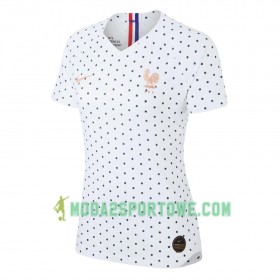 Koszulka Francja Wyjazdowe Stroje Piłkarskie Mistrzostwa świata kobiet 2019 Krótki Rękaw